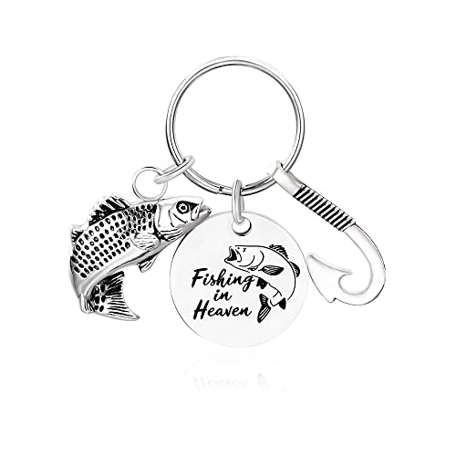 Porte-clés urne funéraire pêche cadeau commémoratif deuil famille