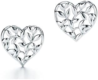 ティファニーオリーブリーフハートピアスパロマ・ピカソシルバー