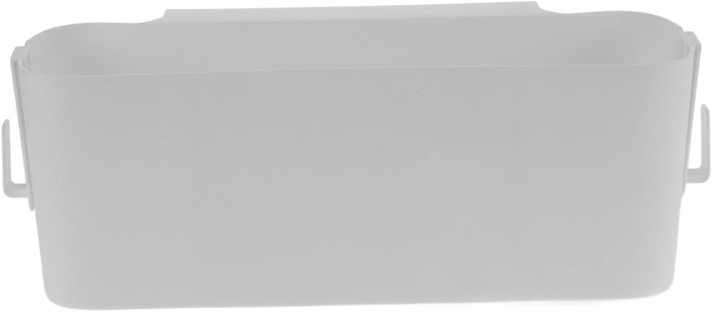 Cabilock Bedside Hanging Organizer Basket for Dorm Rooms Multi-pocket Storage for Phones Glasses and Snacks Easy to Install No Drilling Required White