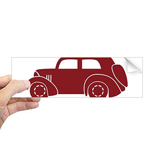 Vinilo de coches clásicos geométricos DIYthinker para ventanas y ordenadores