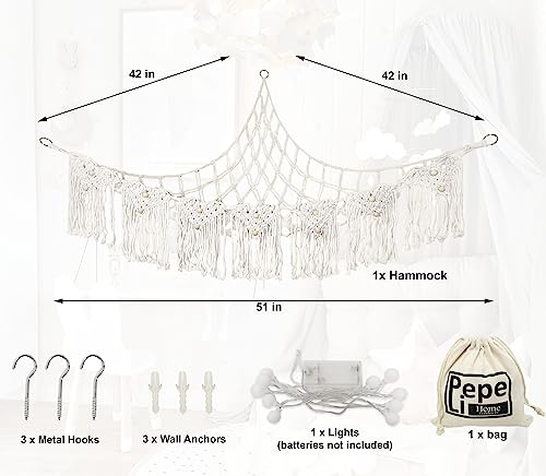 Pepeli Home Products Stuffed Animal Net Or Hammock, Stuffed Animal Net, Net For Stuffed Animals Corner, Stuffed Animal Holder #TOP3