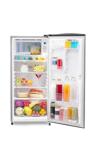 Voltas Beko, A Tata Product 183 L, 3-Star Single Door Direct Cool Refrigerator with Fresh Box Technology (RDC215B / 3S0XIR0M0000GO, Hairline Silver) 11 41nOmOdwDrL