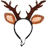 Utilisation polyvalente pour diverses occasions : Idéal pour un usage quotidien, des activités de plein air ou des événements à thème, ce -tête en bois de cerf améliore l'apparence de votre animal tout en étant adapté aux fêtes de Noël, aux promenades et à la photographie d'animaux.