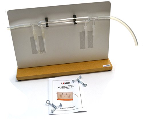 Eisco Labs Venturi Tube Classroom Display Apparatus, 18" Tall