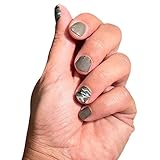Sporty Nails Slate Camo Nail Stickers | 16 Real Nail Polish Strips | Nail Stickers for Nail Art | Womens Camo