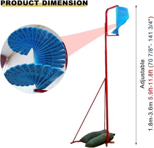 Testeur de saut vertical à installer rapidement avec échelle de test physique