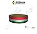 StickersLab Bandeau bande adhésive Tricolore Drapeau Italie réfléchissant à rayures 25/50 mm-1 mètre 2,5 cm