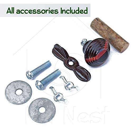 Image of PetNest Breeding Box Bird Nest with Perch for Lovebird Standard, 1 Piece