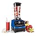 Produktbild Klarstein Herakles-3G - Professioneller Hochleistungsmixer, Power Blender, Universal Standmixer, Smoothie Maker, 1500 Watt, 40.000 U/Min, 2 Liter, Ice Crusher, 6 Edelstahlklingen, blau