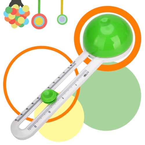 Cortadora Circular Herramientas De Scrapbooking Rotary Circle Round Cutting Knife Cards Cutter Craft Supplies (Green)