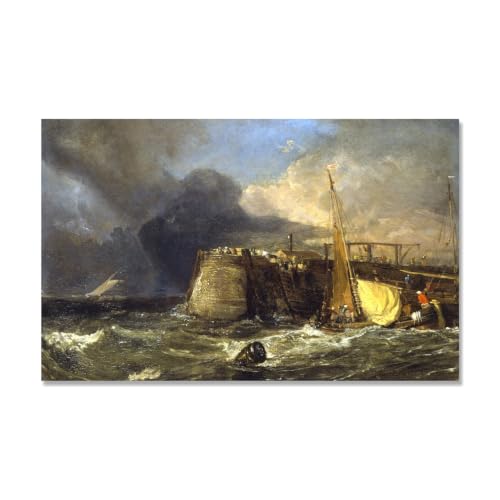 Reproduction d'Art sur Toile J.M.W. Turner A68 peinture haut de gamme 60x96cm