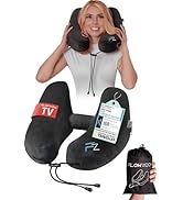 FLOWZOOM AIR Coussin de Voyage Gonflable - Coussin Avion - Oreiller de Voyage- Coussin Voiture – ...