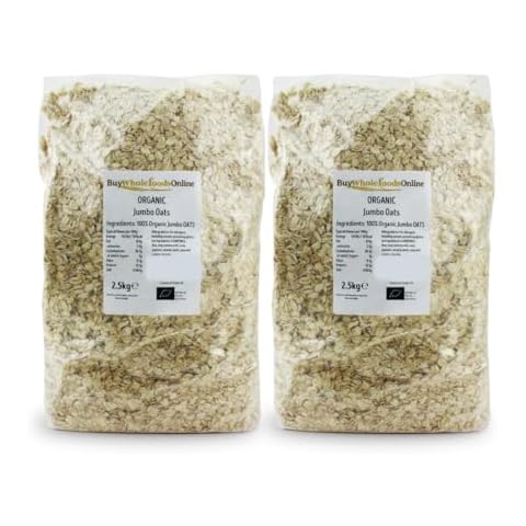 Organic Jumbo Porridge Oats 5kg by BWFO Cover