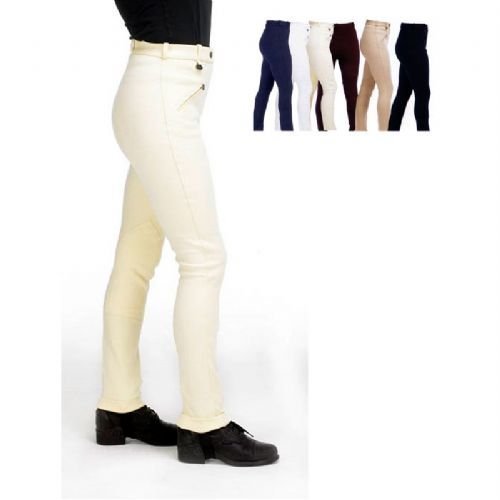 KeatsLadies Horse Riding Jodhpurs WHITE - 24 by Keats