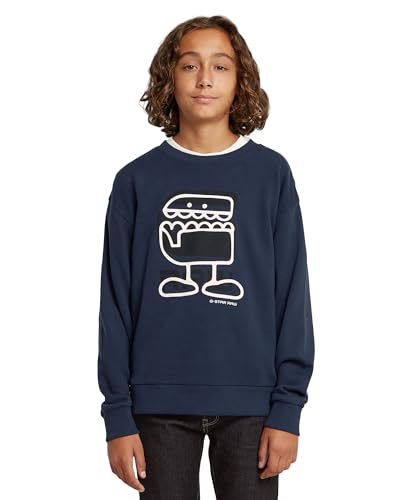 Sweater Loose Comic Garçon G-Star sweat-shirt imprimé enfant