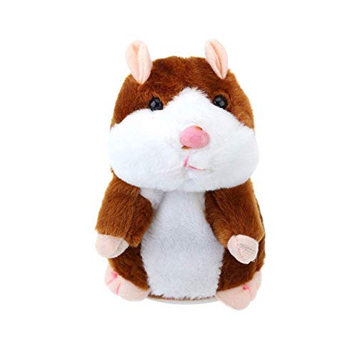 INDIA TOY Talking Hamster Repeats What You Say Educational Talking Toy Repeating Hamster Toy Gift for Boys and Girls -Multi Color (Brown Hamster) (B09MZK4W5V) Amazon Price History, Amazon Price Tracker