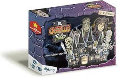 Atomo Games El castillo del Terror | Juego de Mesa infantil para Niños a partir de 6 Años | Juego de Mesa Divertido y Familiar de Cartas