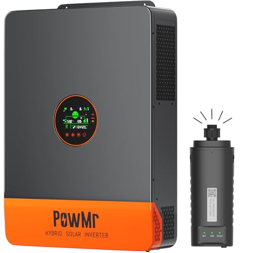 Image of Split-Phase Solar Inverter 10000W 48V to 120/240V AC, Built-in 200A MPPT Charger, Can Parallel and Batteryless Run + WiFi Mudule