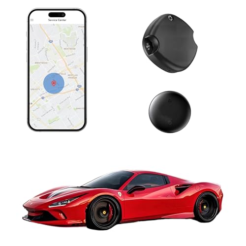 Magnetic Hidden GPS Tracker for Vehicles,Magnetic Waterproof Car Tracker, No