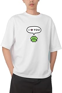 تي شيرت بتصميم ضفدع بلون ابيض مقاس 28