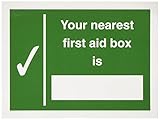 Stewart Superior Schild Your Nearest First-Aid Box Is selbstklebend