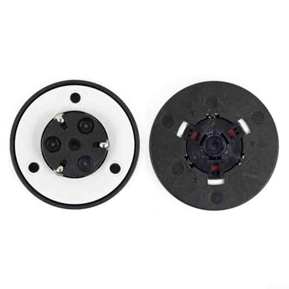 Parte di ricambio per mozzo mandrino per PS1 per PSX CD compatibile con centro mandrino e coperchio motore lettore CD/DVD (2 pezzi)