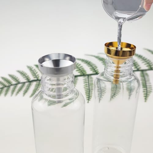 Jaczora Q417 20 Pack Small Metal Funnel With 2 Pack Mini Pipette thumb #2