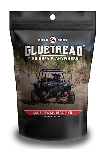 GlueTread All-in-One Deluxe Kit Sidewall Tire Repair Kit Puncture - Foto 3