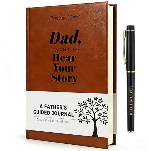 Charfia Dad I Want to Hear Your Story Book I Want to Hear Your Story Dad: Fathers Guided Journal to Share His Life & His Love Tell Me Your Story Dad Journal Dads Life Story Book