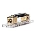 200A Inline ANL fuse holder fits for 0 2 4 Gauge wire including 2 pcs 200A ANL Fuse 1pc Hex key wrench