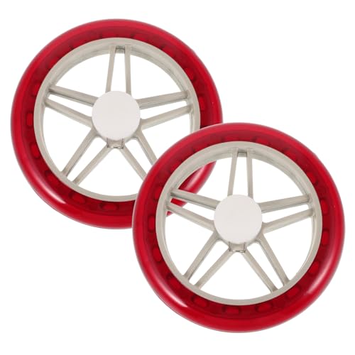Roues silencieuses antidérapantes de rechange pour chariot de manutention pliable