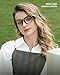 Cyxus Blue Light Blocking Computer Glasses Square Classic Retro Clear Lens Eyeglasses Frame for Women and Men