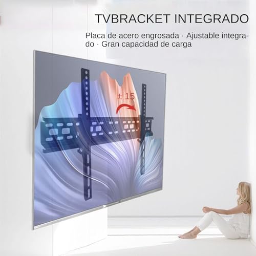 Support TV mural réglable pour supprimer les reflets et optimiser l'espace