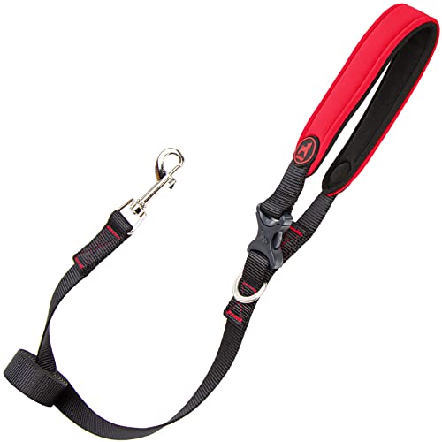 Image of Gooby Escape Free Sport Leash, Red, 4 FT