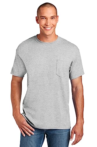 Fruit of the Loom Men's Pocket Crew Neck T-Shirt (Pack of 4)2