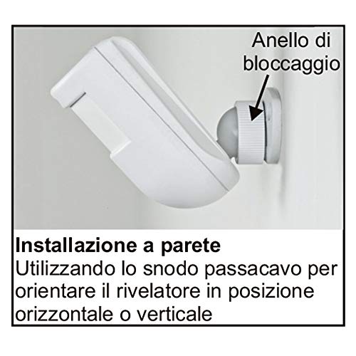 DG12 - Rivelatore a doppia tecnologia: infrarossi passivi e microonde