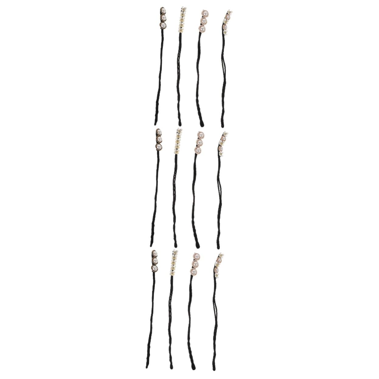 FRCOLOR 3 Sets Eleganter Haarknoten-maker Haarknoten-former-set Haar-accessoires Für Frauen Und Mädchen Haar-styling-zubehör 4 Stück * 3