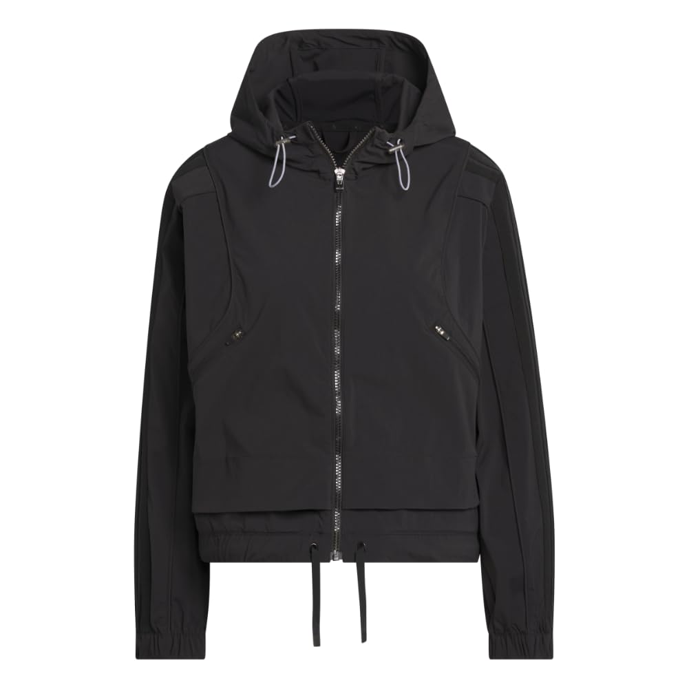 adidas Beyond Full-Zip Hoodie Felpa con Cappuccio (Pacco da 5) Donna