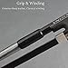 VINGOBOW 4/4 Size Natural Black Mongolia Horse Hair Carbon Fiber Violin Bow