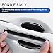 DYEKNEE 8 PCS Car Door Handle Sticker, 3.15