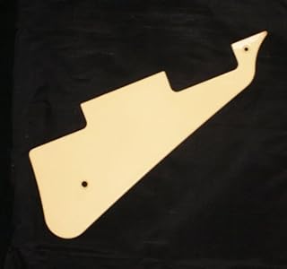 Single Ply Electric Guitar Pickguard Fits Epiphone Les Paul ,CREAM ABS