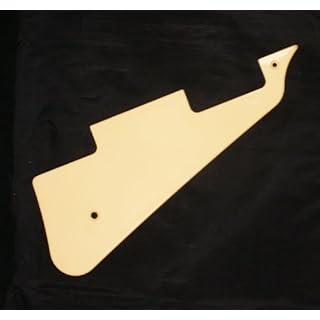 Simple pli Guitare électrique Pickguard pour Epiphone les Paul, crème ABS - Les Beatles, Paul McCartney, John Lennon, RIngo Starr, George Harrison