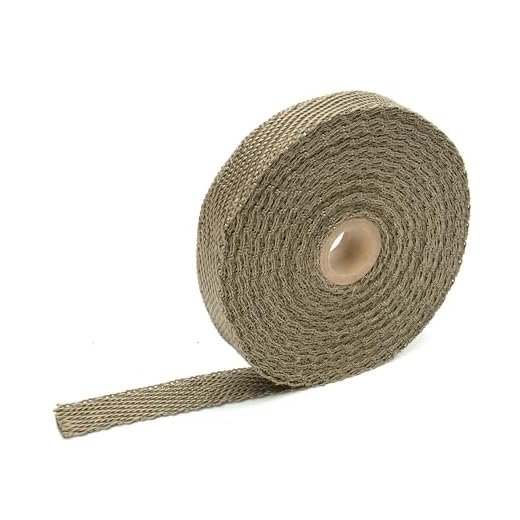 Titanium Exhaust Heat Wrap by DEI