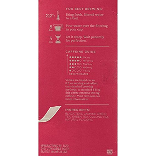 Miniatura 2 de Tazo Joy - Té negro con sabor estacional, 20 bolsas de filtro (1.58 onzas)