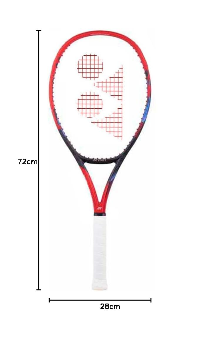 Buy Yonex Vcore 100L Graphite Tennis Racquet (Scarlet,280g,G3