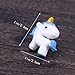 TOYMYTOY 24 Pcs Plastic Unicorn Push Pins Decorative Thumbtacks for Wall Corkboard