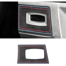 BETTERHUMZ سيارة مفتاح ثقب الإطار ملصق تريم لسيارات BMW E90 E92 E93 3 سلسلة 2005-2012 للكانتارا الملحقات الداخلية