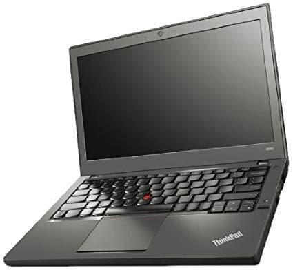 (Renewed) Lenovo ThinkPad X240-i5-4 GB-320 GB 12.5-inch Laptop (4th Gen Core i5/4GB/320GB/Windows 7/Integrated Graphics), Black