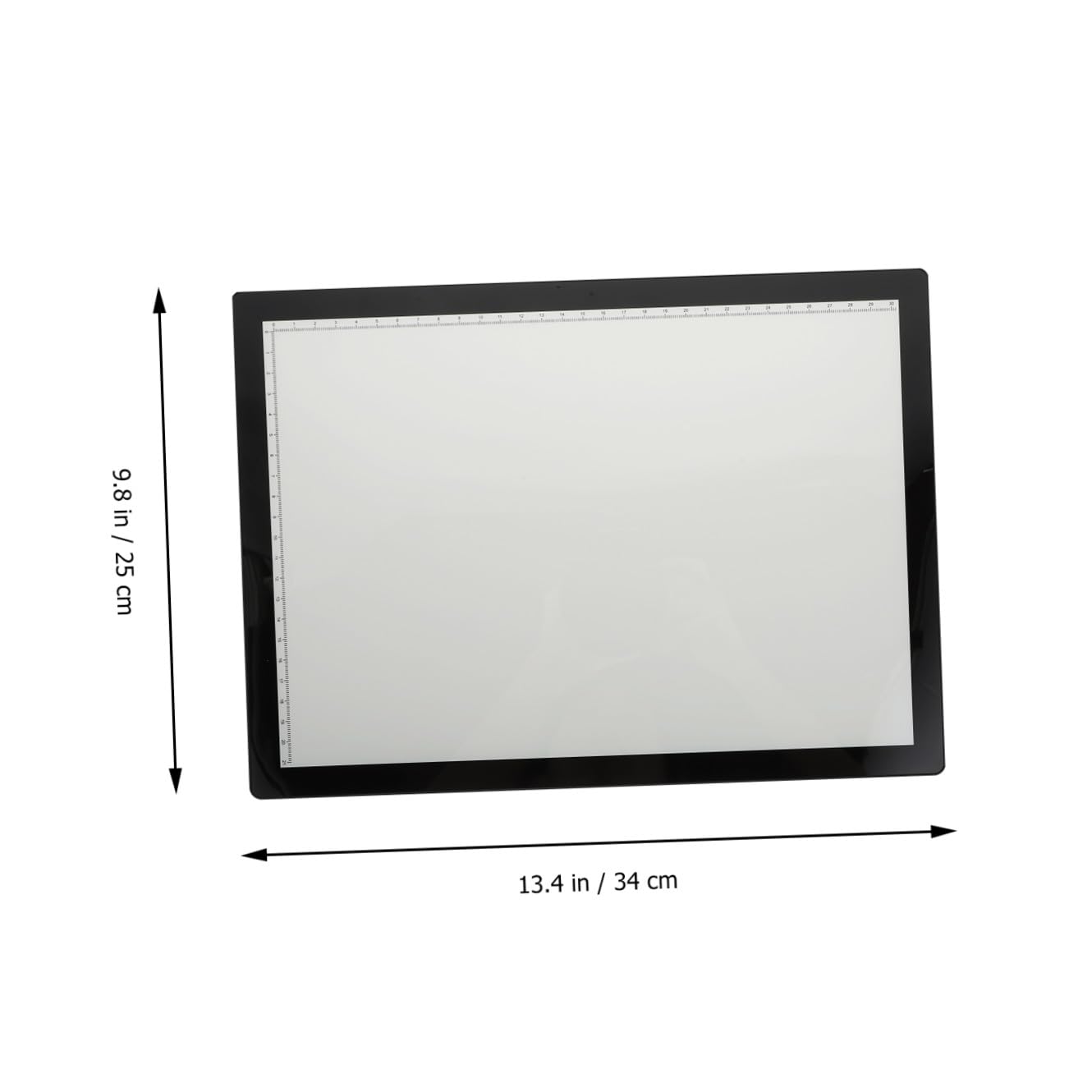 A4 Leuchtplatte Kopier Schreibtafel mit USB Kabel, Schwarz