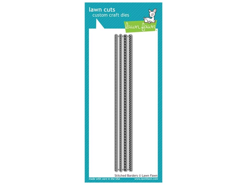 Lawn Fawn Cuts Stitched Borders Universal Custom Craft Cutting Dies LF913